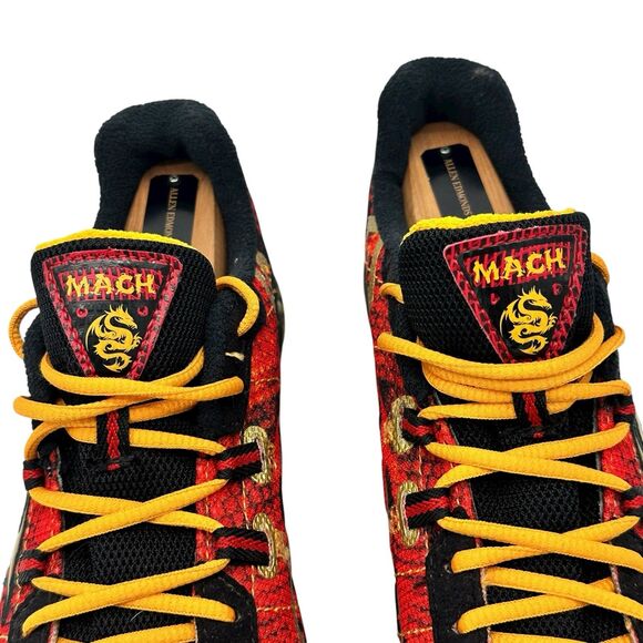 Brooks Mach Speed Dragon X Country Cross Country Shoes Spikes Mens Size 9 Red - Picture 7 of 12